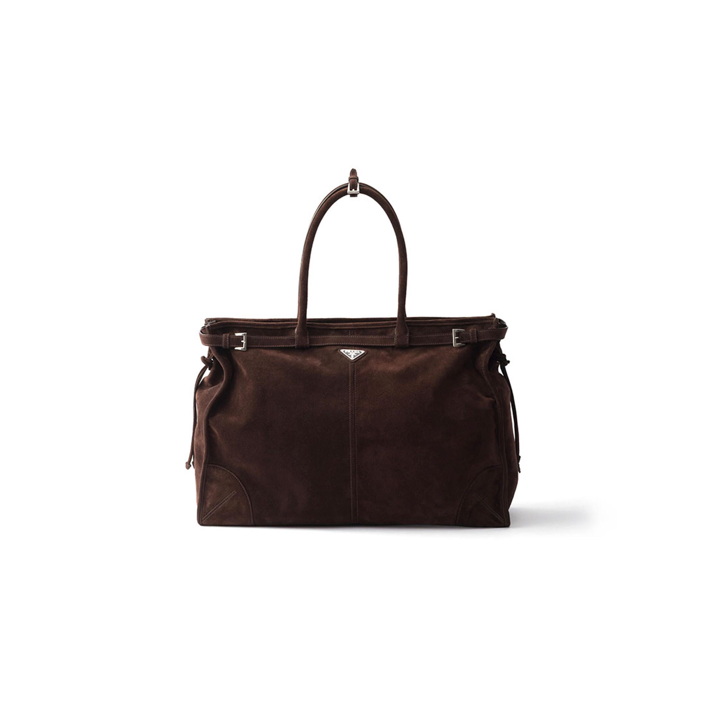 PRADA BONNIE SUEDE TOTE BAG 2VG128 (50*36*17cm)